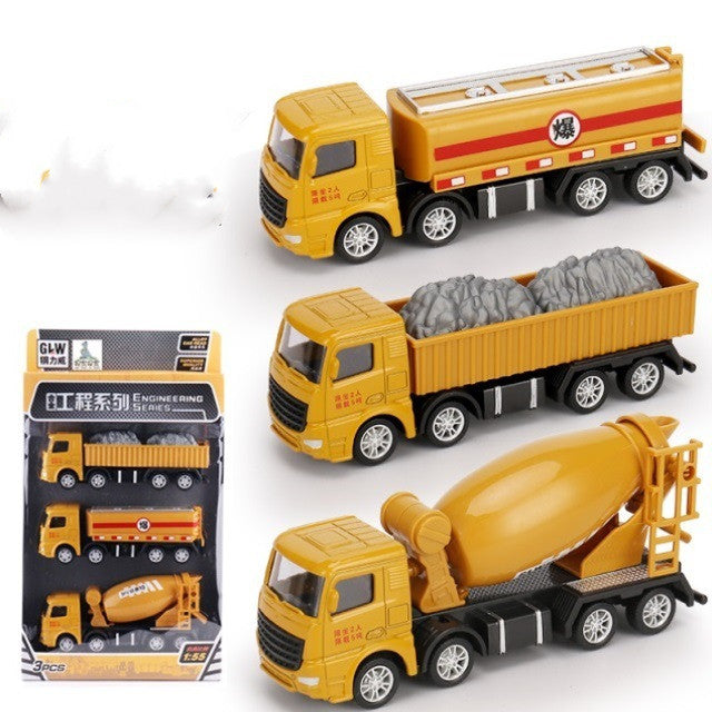 Engineering vehicle toy set