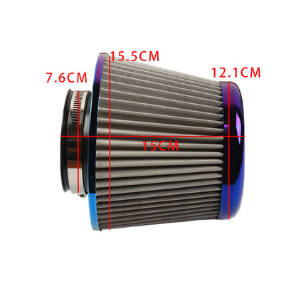 High flow intake filters