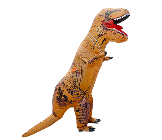 Cartoon Doll Costume Jurassic Tyrannosaurus Dinosaur  Cosplay Inflatable