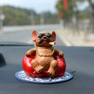 Creative Society Dog Car Ornaments Bully Dog Ornaments