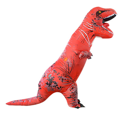 Cartoon Doll Costume Jurassic Tyrannosaurus Dinosaur  Cosplay Inflatable