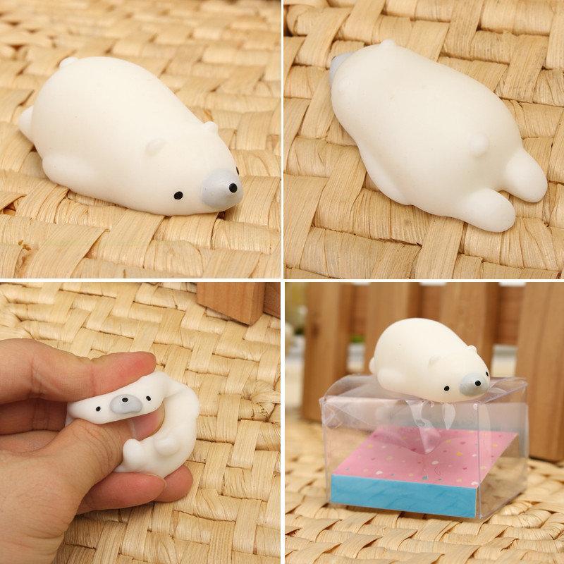 Release Pressure Polar Bear Toy