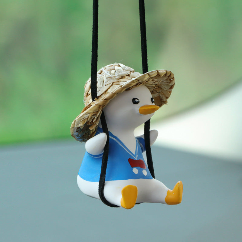 New Swing Duck Car Pendant