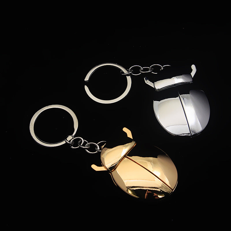 Peculiar Keychain Lighter Beetle Charging Usb