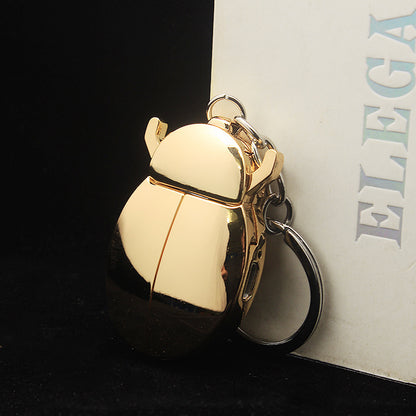 Peculiar Keychain Lighter Beetle Charging Usb