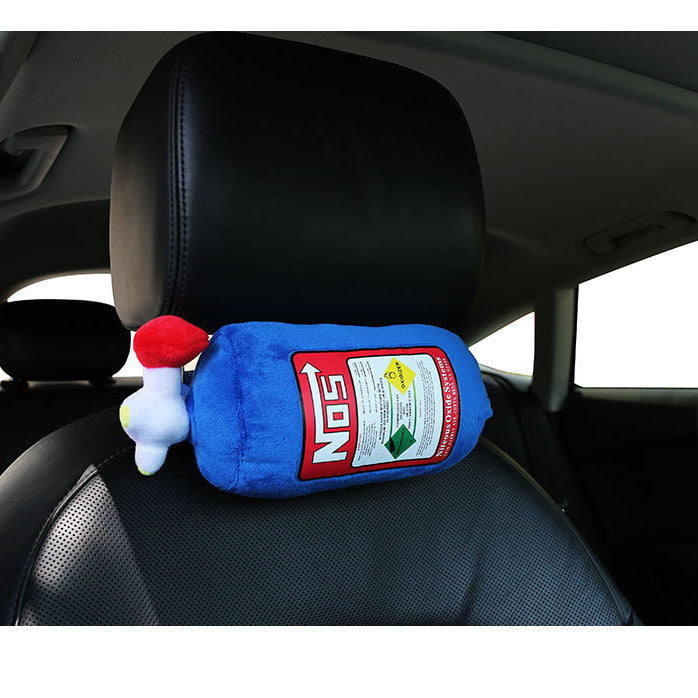 Headrest NOS Nitrogen Bottle Pillow Car Seat