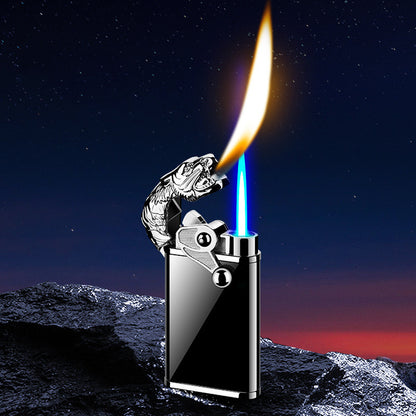 Tiger Double Fire Inflatable Windproof Lighter