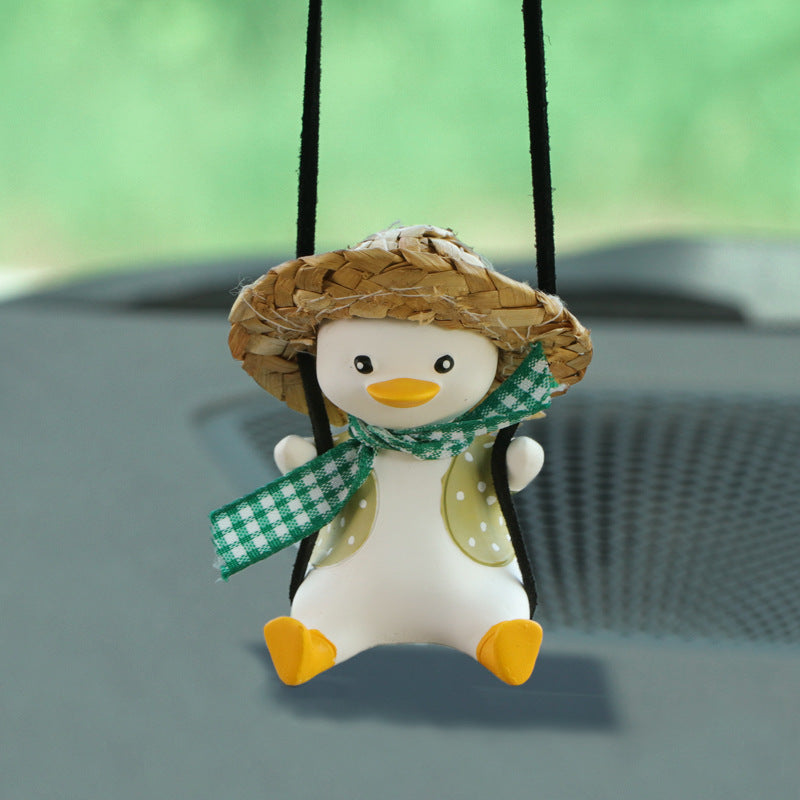 New Swing Duck Car Pendant