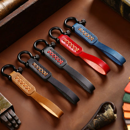 leather key strap