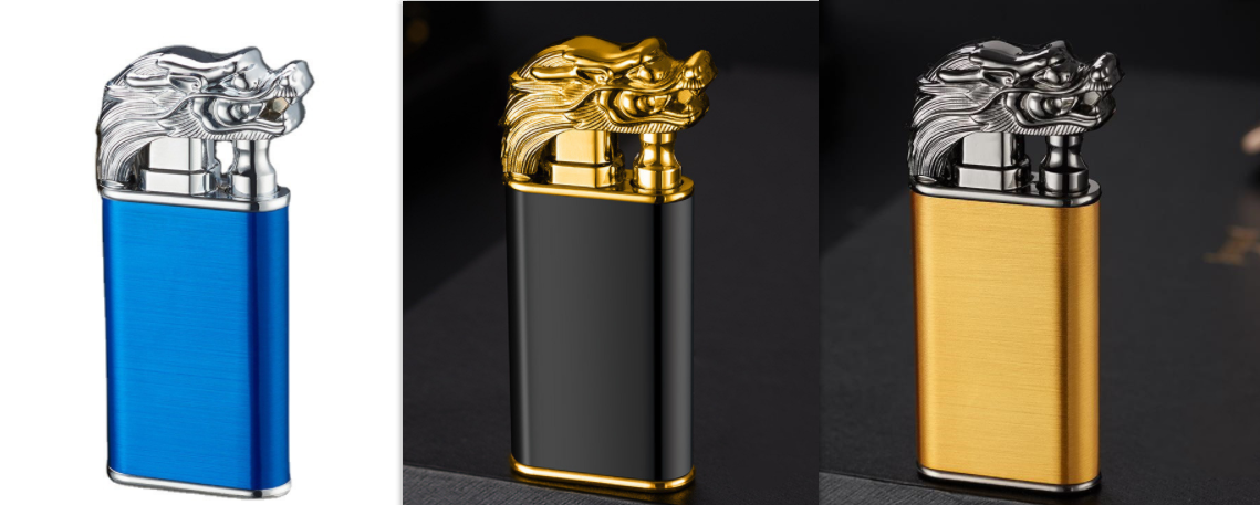 Creative Metal Inflatable Windproof Lighter