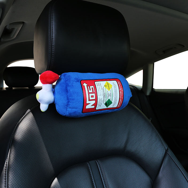 Headrest NOS Nitrogen Bottle Pillow Car Seat