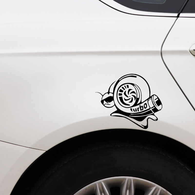 Creative Personality Snail Car Sticker Acceleration Medium Reflective Car Body Stickers Scratch Decoration Stickers