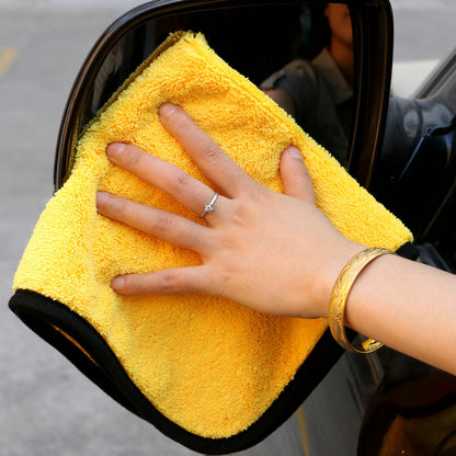 Microfiber Car Wash Towel Absorbent Car Supplies Cleaning Cloth