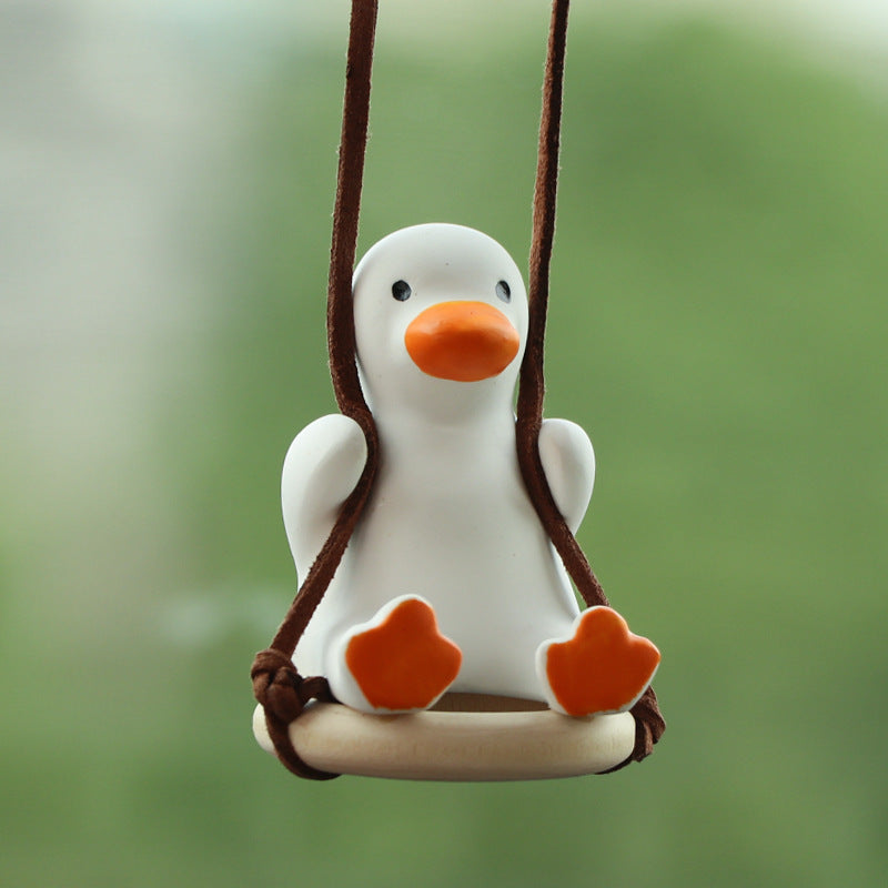 New Swing Duck Car Pendant