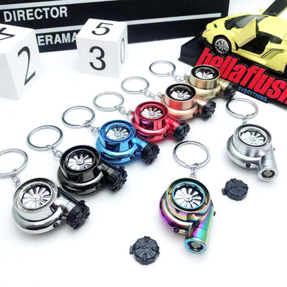 spinning turbo key chain