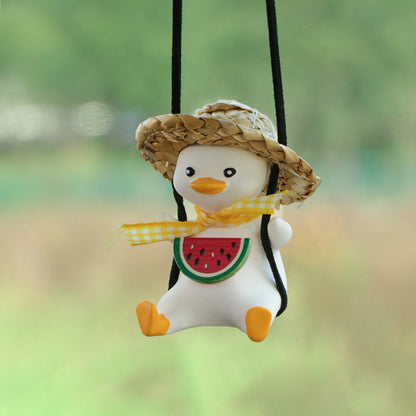 New Swing Duck Car Pendant