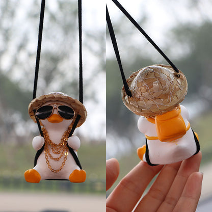 New Swing Duck Car Pendant