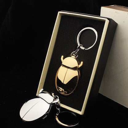 Peculiar Keychain Lighter Beetle Charging Usb