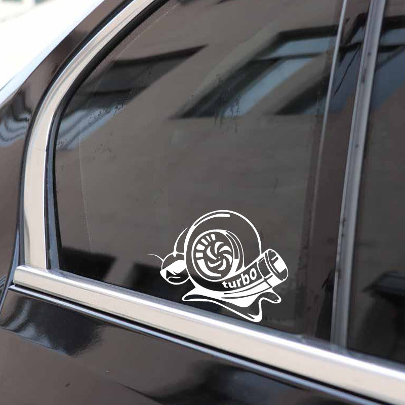 Creative Personality Snail Car Sticker Acceleration Medium Reflective Car Body Stickers Scratch Decoration Stickers