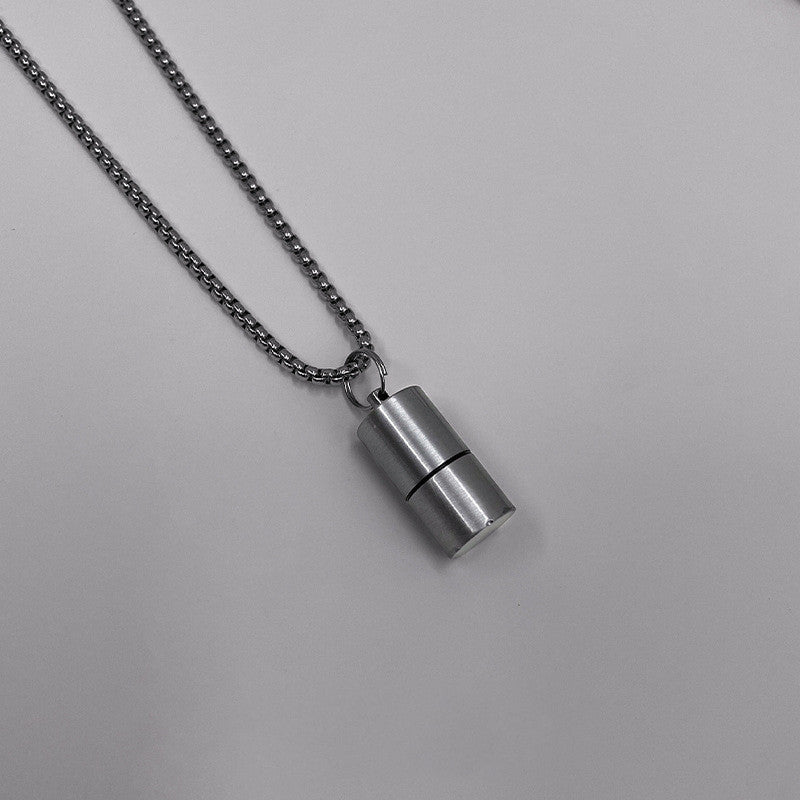 Creative Lighter Necklace Male Hip Hop