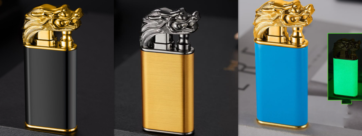 Creative Metal Inflatable Windproof Lighter